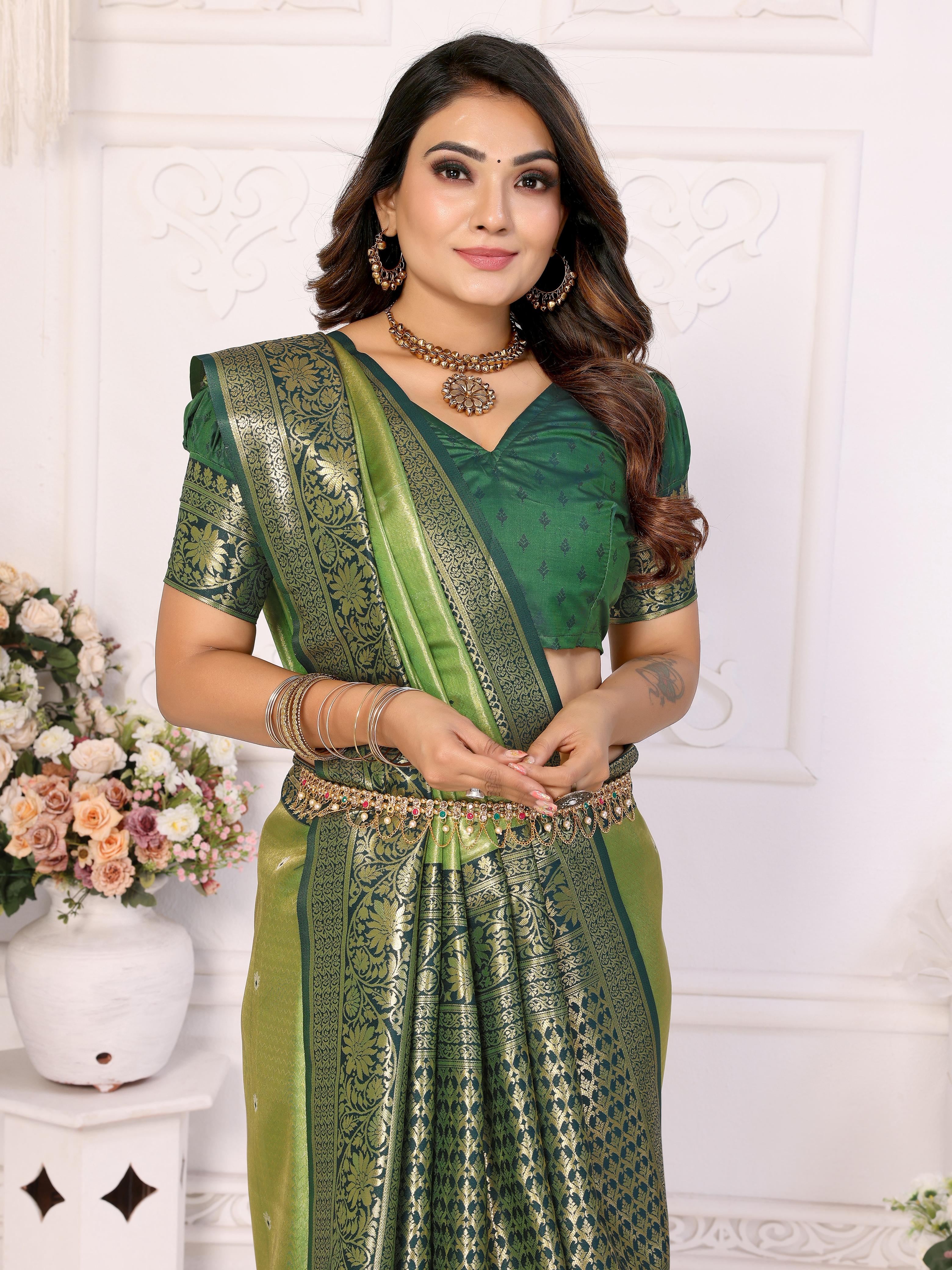 Rich And Heritage Crafted Creative Sarees From Us