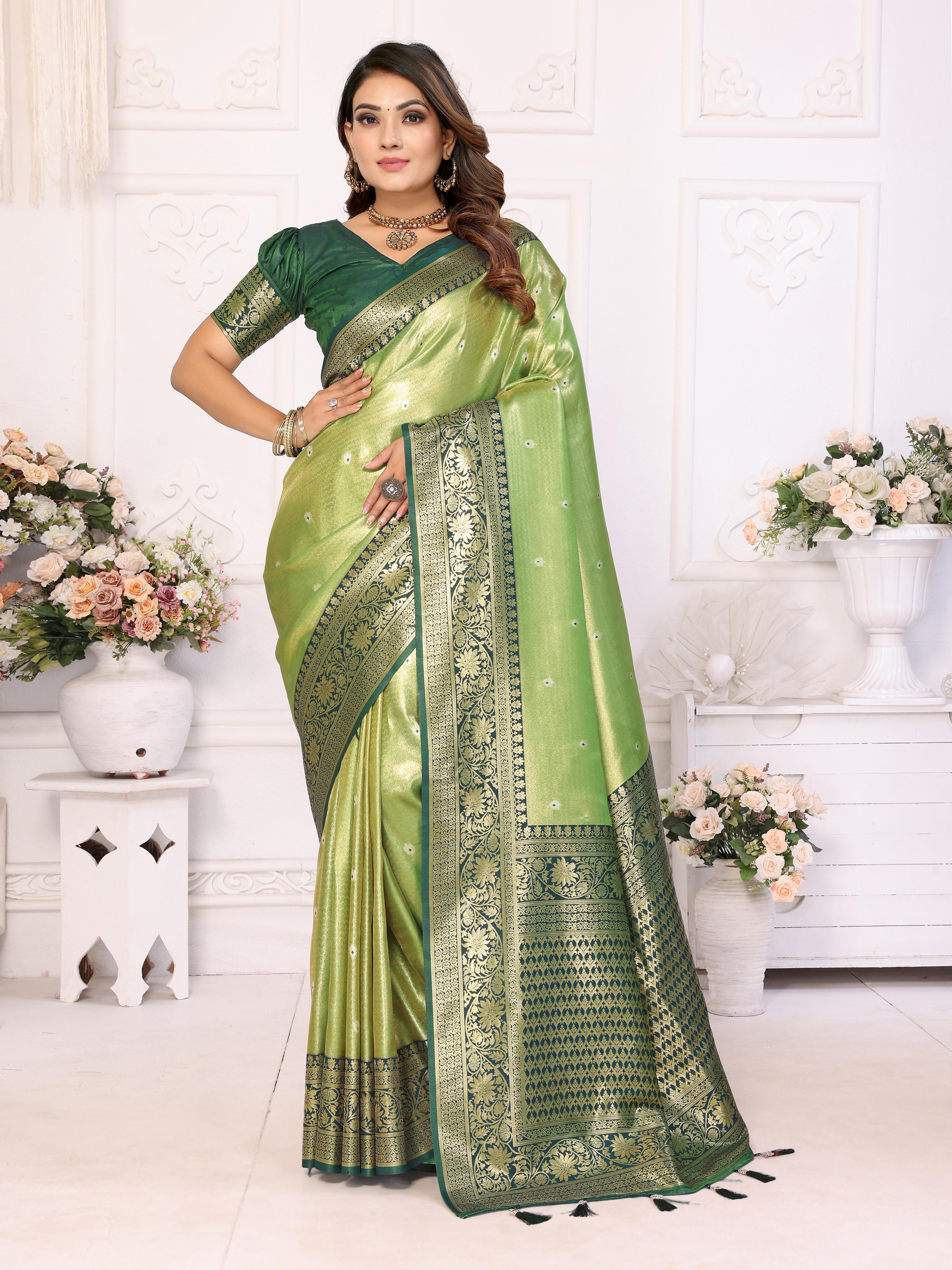 Rich And Heritage Crafted Creative Sarees From Us