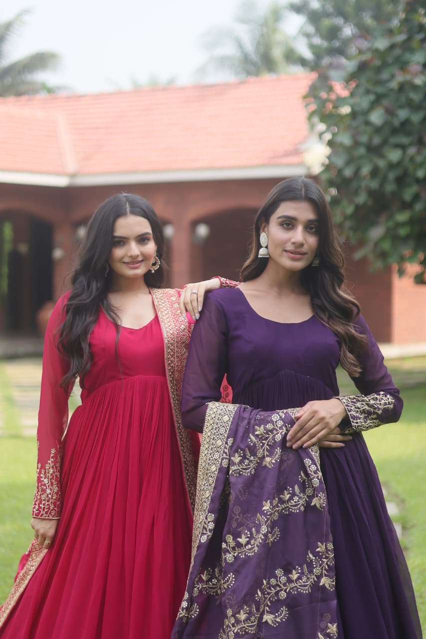 💖 GOWN-DUPATTA COLLECTIONS